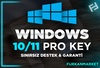 ⭐WlNDOWS 10 PRO/11 PRO KEY SINIRSIZ+GARANTİLİ⭐