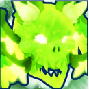 wolf skull bubble gum simulatör