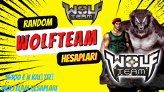 ⭐WOLFTEAM JP GARANTİLİ RANDOM HESAP⭐