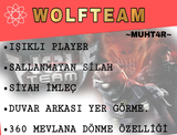 WOLFTEAM IŞIKLI PLAYER %100