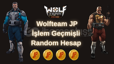 ???? WOLFTEAM – JP YATIRILMIŞ GARANTİ HESAP????