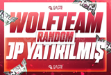 ⭐[WolfTeam] Jp Yatırılmış Garanti Random Hesap⭐