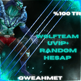 WOLFTEAM U VIP+ RANDOM HESAP