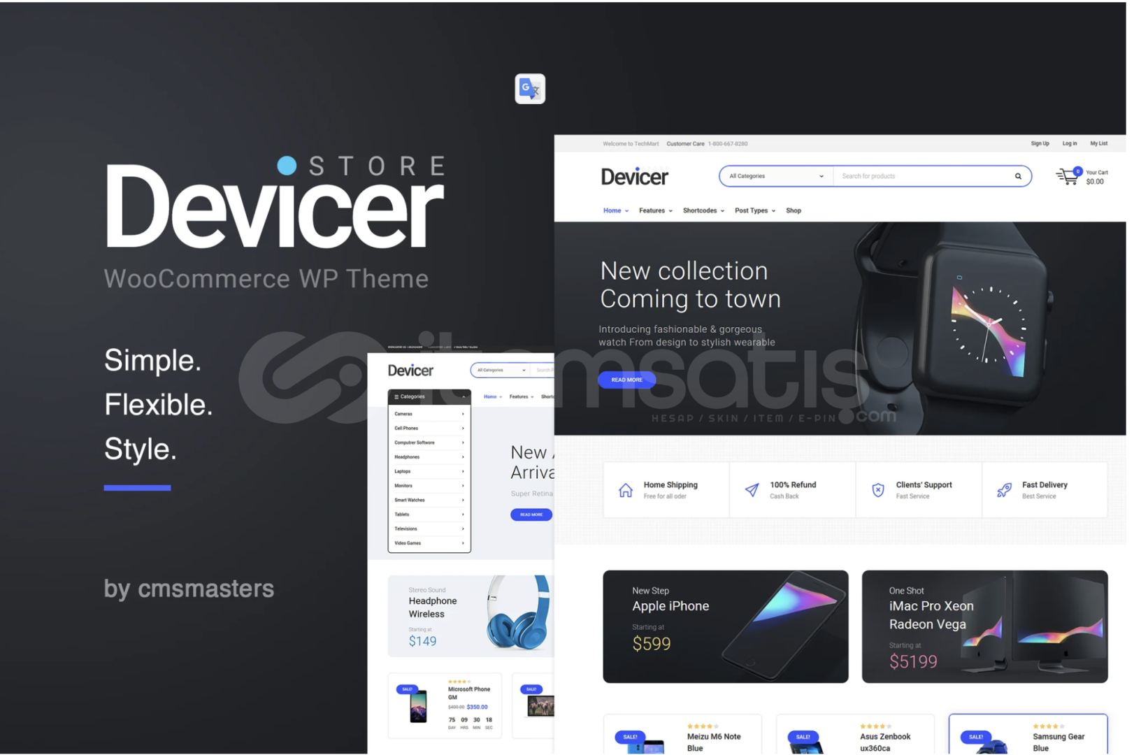 Wordpress Devicer E-Ticaret Teması Wordpress Devicer E-Ticaret Teması
