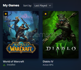WORLD OF WARCRAFT + DİABLO 4 + VESSEL OF HATRED