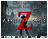 World War Z + Mail + Epic + FULL HESAP