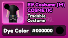 World Zero 000 Elf Costume (M)