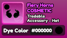 World Zero 000 Fiery Horns