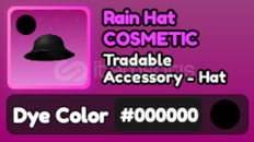 World Zero 000 Rain Hat