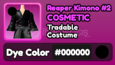 World Zero 000 Reaper Kimono #2