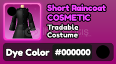 World Zero 000 Short Raincoat