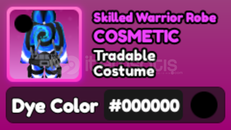 World Zero 000 Skilled Warrior Robe