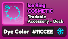 World Zero 1CE Ice Ring