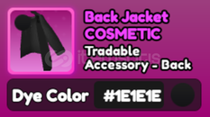 World Zero 1E Back Jacket