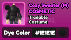 World Zero 1E Cozy Sweater (M)