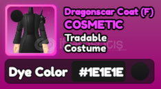 World Zero 1E Dragonscar Coat (F)