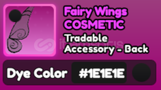 World Zero 1E Fairy Wings