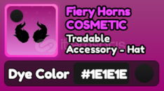 World Zero 1E Fiery Horns