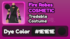 World Zero 1E Fire Robes