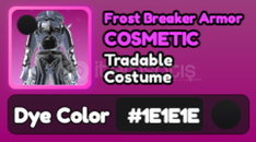 World Zero 1E Frost Breaker Armor