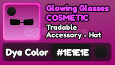 World Zero 1E Glowing Glasses