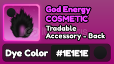 World Zero 1E God Energy