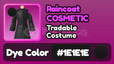 World Zero 1E Raincoat