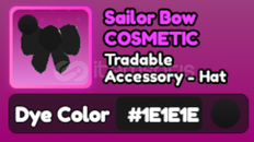 World Zero 1E Sailor Bow