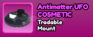 World Zero Antimatter UFO