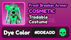 World Zero DEAD Frost Breaker Armor