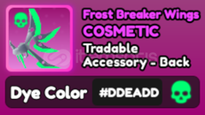 World Zero DEAD Frost Breaker Wings