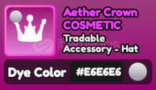 World Zero E6 Aether Crown