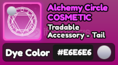 World Zero E6 Alchemy Circle