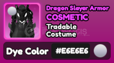 World Zero E6 Dragon Slayer Armor