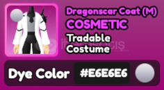 World Zero E6 Dragonscar Coat (M)