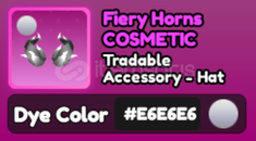 World Zero E6 Fiery Horns