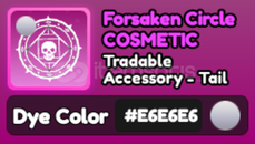 World Zero E6 Forsaken Circle 