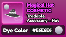 World Zero E6 Magical Hat