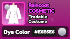 World Zero E6 Raincoat