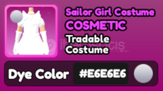 World Zero E6 Sailor Girl Costume