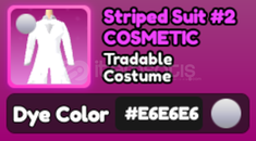 World Zero E6 Striped Suit #2