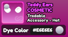 World Zero E6 Teddy Ears