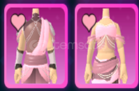 World Zero FAB Merman Outfit ve Mermaid Outfit