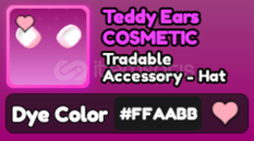 World Zero FAB Teddy Ears