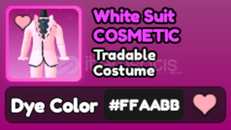 World Zero FAB White Suit