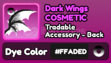 World Zero FADED Dark Wings