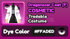 World Zero FADED Dragonscar Coat (F)