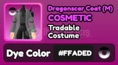 World Zero FADED Dragonscar Coat (M)