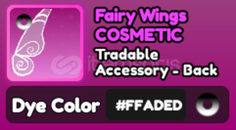 World Zero FADED Fairy Wings