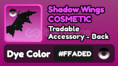 World Zero FADED Shadow Wings